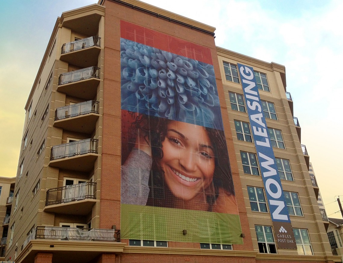 Post Oak Apartments Building Banners